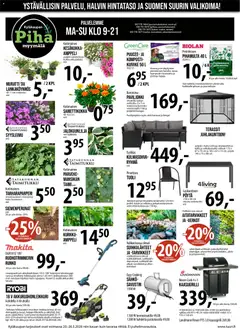 Tuuri-mainoslehti voimassa 20.05.2026 alkaen | Sivu: 7 | Tuotteet: Kaasugrilli, Komposti, Kulmasohva, Laturi