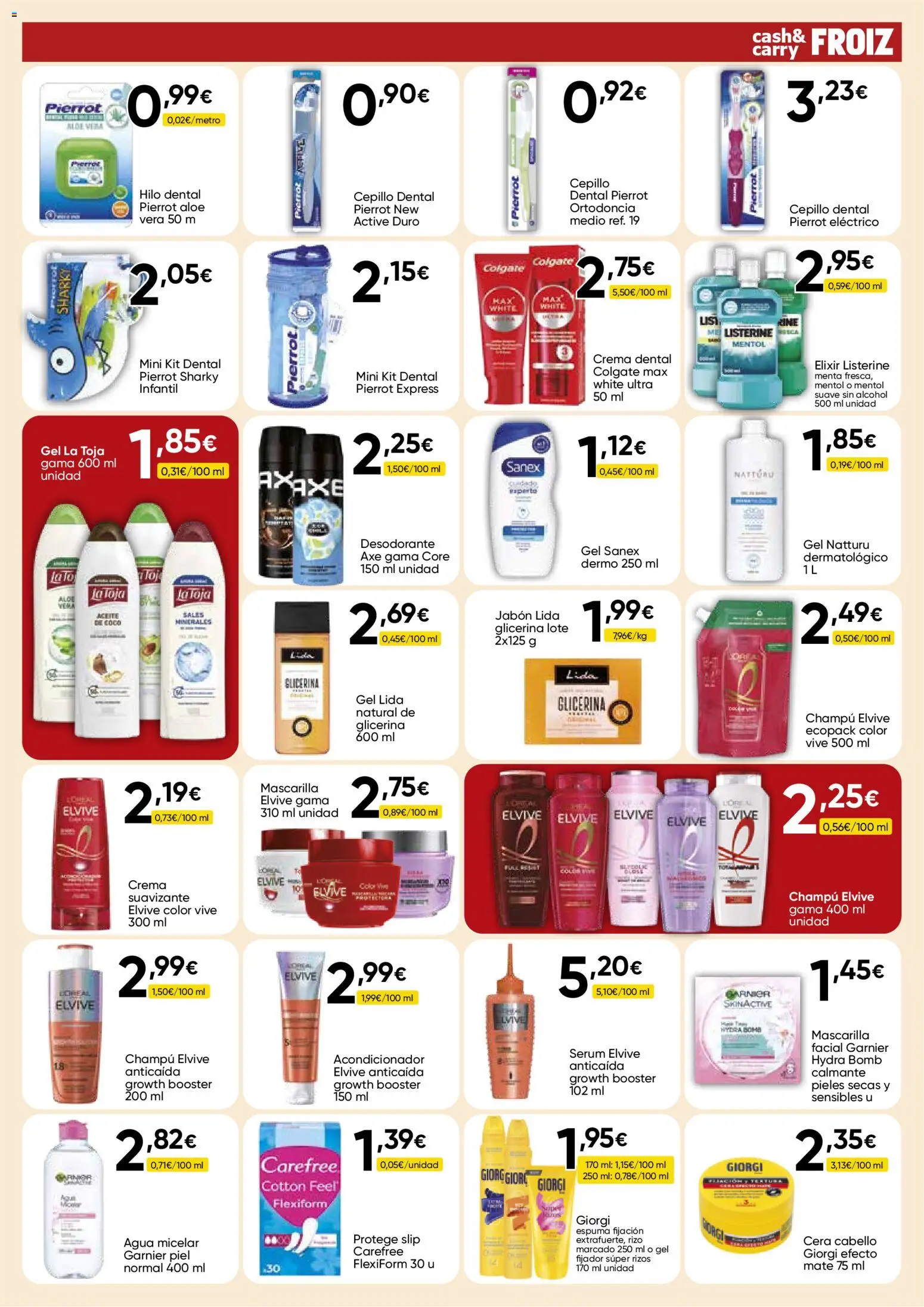 Froiz - Folleto Cash │ válido desde el 03.03.2026 | Página: 15 | Productos: Acondicionador, Jabón, Τυρόπιτα, Crema