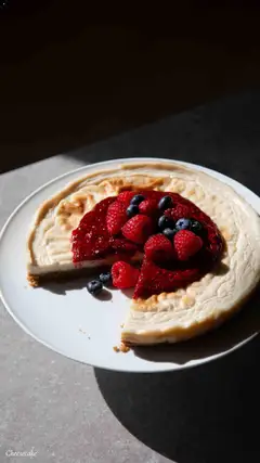 Cheesecake, Cheesecake with raspberry topping and berries - Pregled kataloga iz trgovine Lidl, vrijedi od 25.10.2024 | Stranica: 58 | Proizvodi: Cheesecake