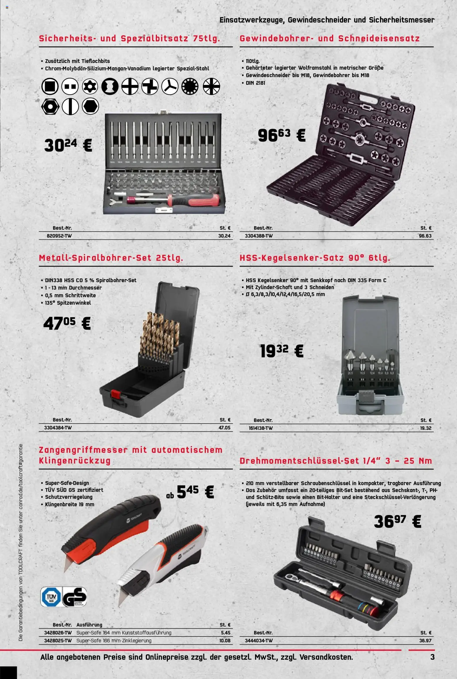 Conrad Toolcraft Katalog – gültig ab 07.09.2026 | Seite: 3