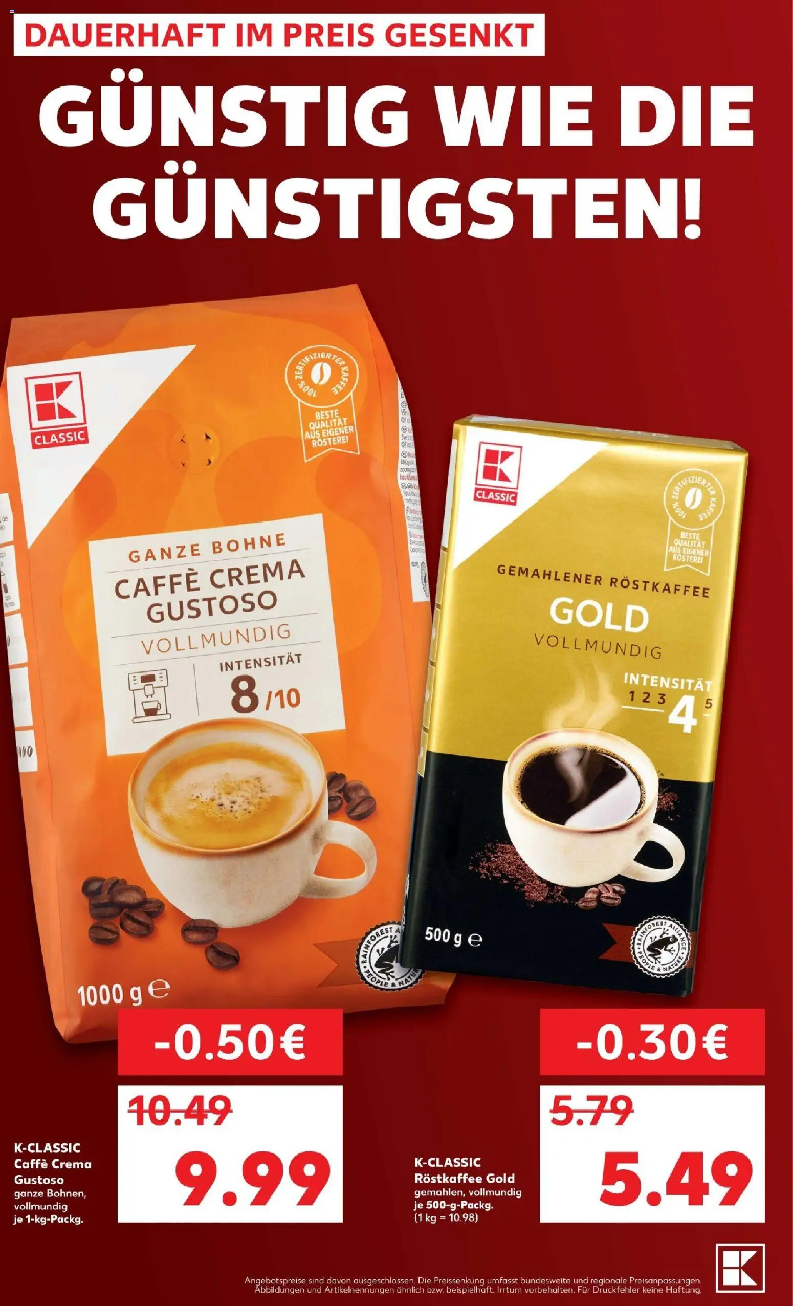 Kaufland Prospekt Rostock – gültig ab 01.10.2026 | Seite: 12 | Produkte: Kaffee