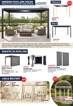 Inpos katalog akcije – veljaven od 09.07.2026 | Stran: 5 | Izdelki: Paviljon, Zavese, Stol, Gugalnica