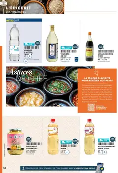 METRO - Prévisualisation de METRO - Restauration asiatique valide à partir de 28/08/2025 | Page: 52 | Produits: Mais, Sushi, Vinaigre, Riz
