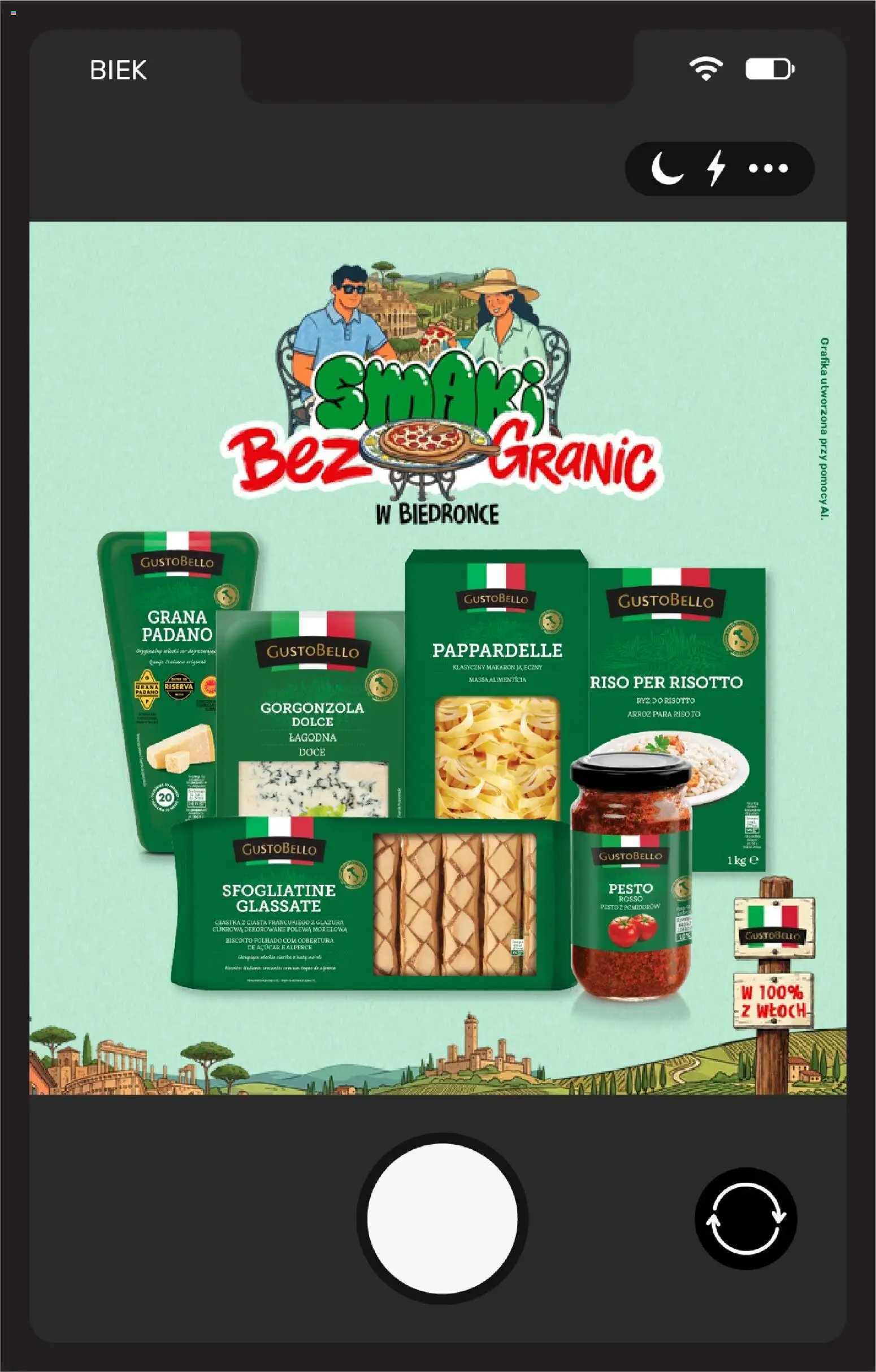 Biedronka gazetka - Biek od 18.09.2026 | Strona: 11 | Produkty: Grana padano, Ser, Pasta, Ciastka