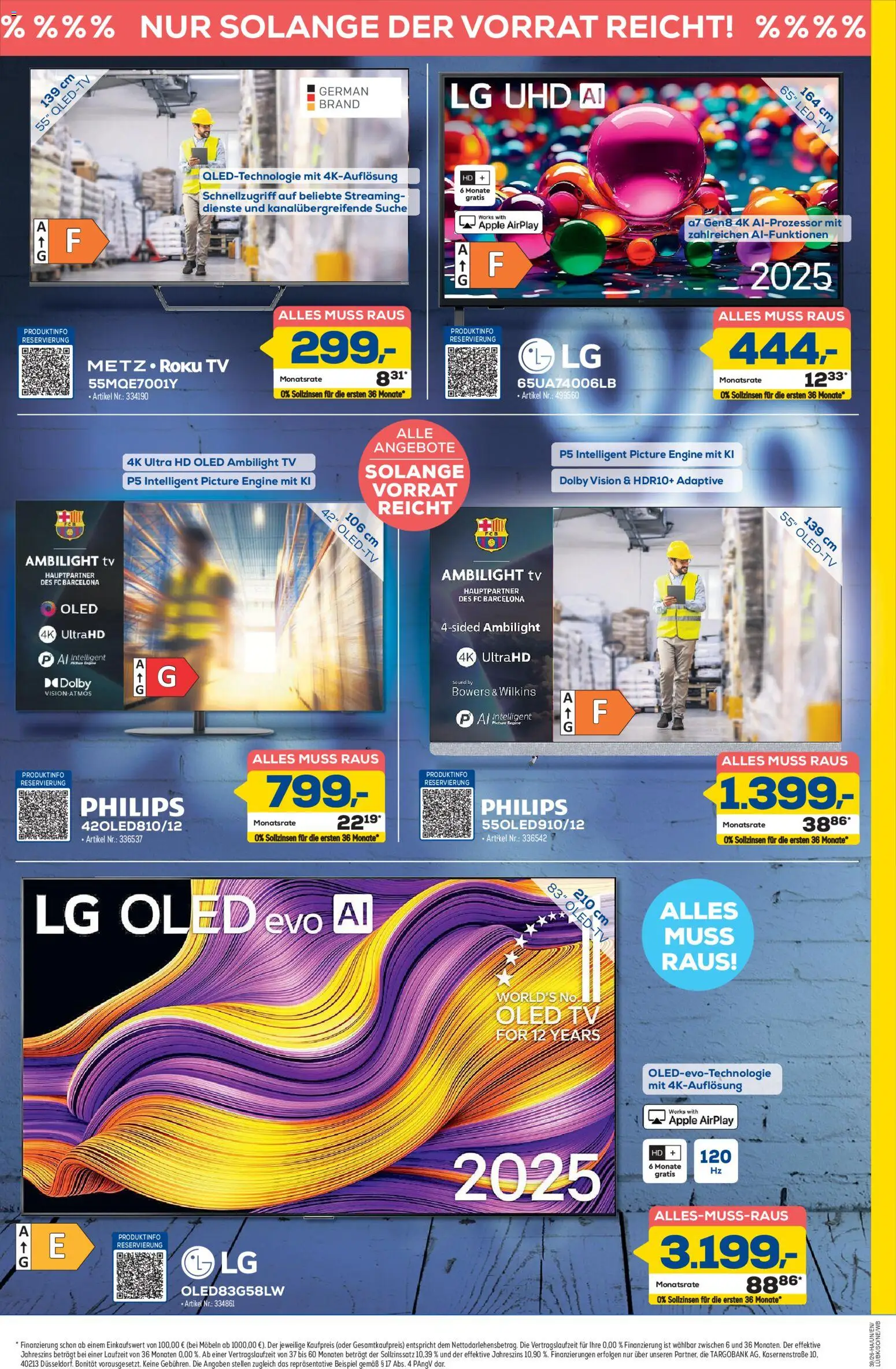 Euronics Prospekt Berlet – gültig ab 17.09.2026 | Seite: 3 | Produkte: LG, Philips, Apple, TV