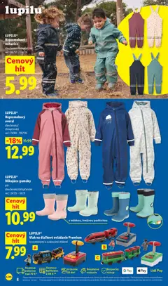 Lidl leták platný od 14.09.2026 | Strana: 8 | Produkty: Nohavice, Overal, Gumáky