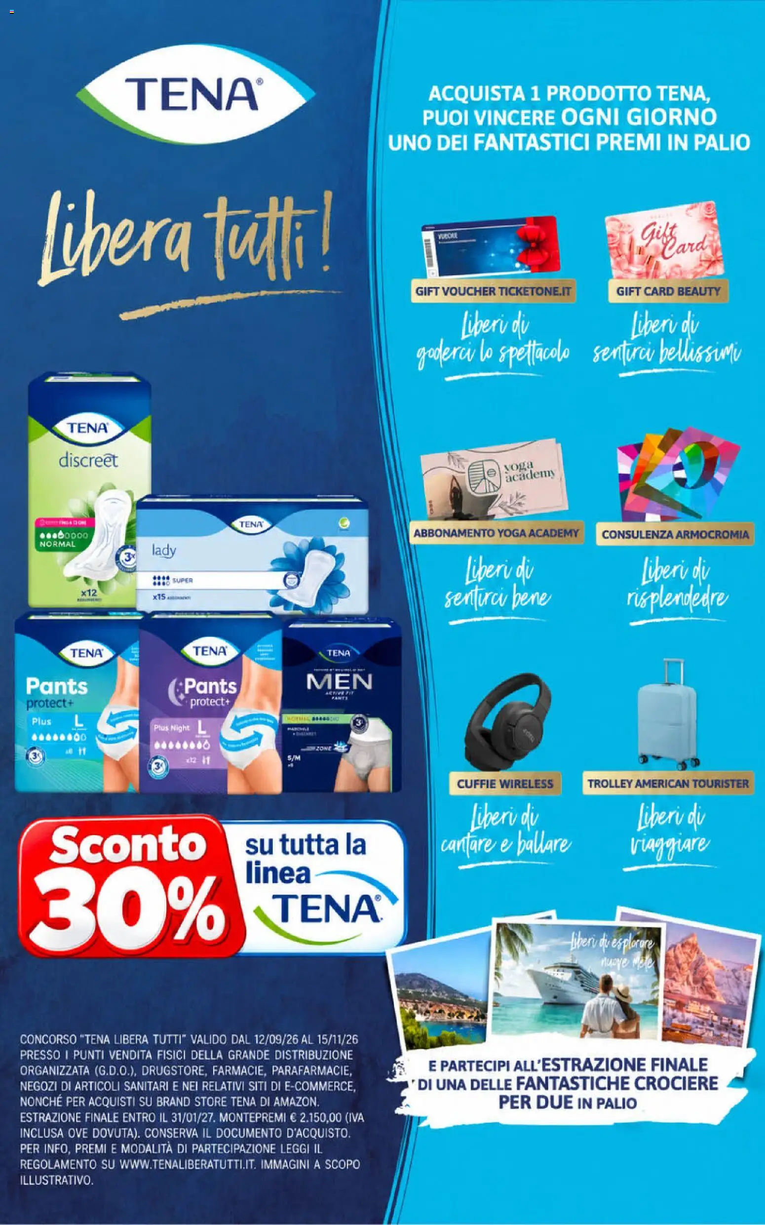 Volantino Ipercoop del 13/10/2026 | Pagina: 42 | Prodotti: Cuffie, Trolley