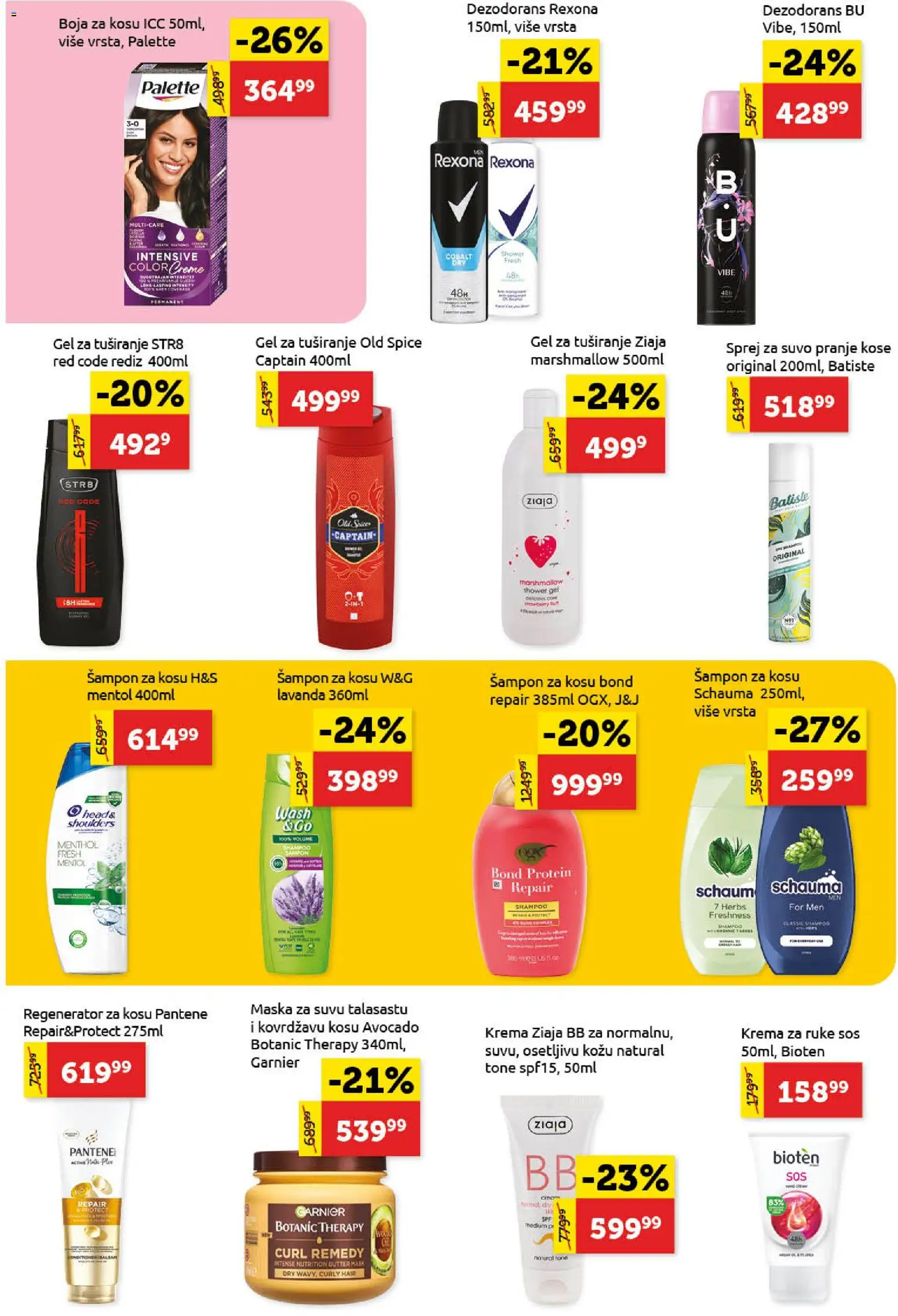 SuperVERO katalog - važi od 15.10.2026 | Strana: 20 | Proizvode: Protein, Šampon, Krema, Dezodorans