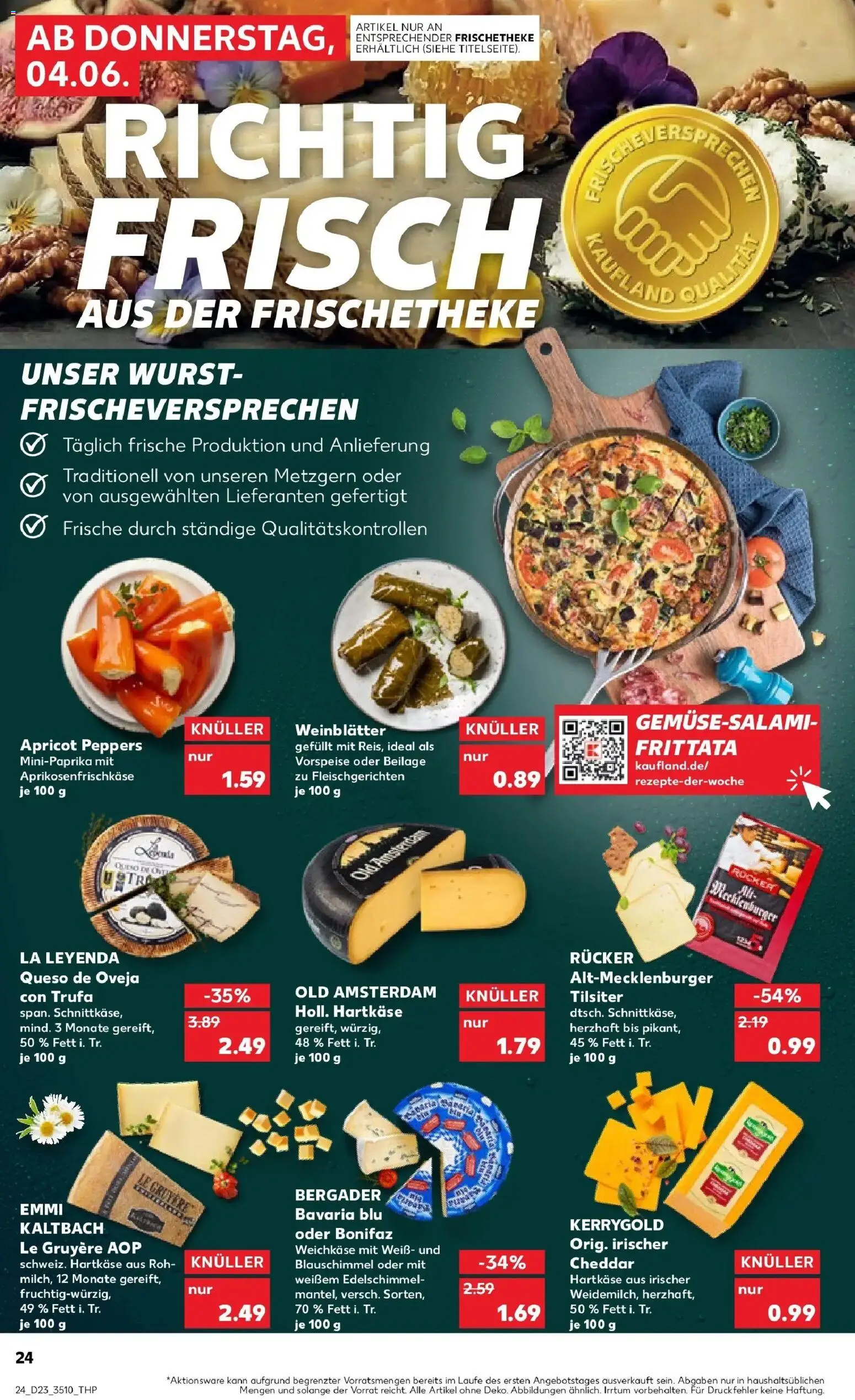 Kaufland Prospekt Delitzsch – gültig ab 04.06.2026 | Seite: 24 | Produkte: Wurst