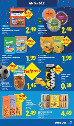 ALLNATURE Früchte gefriergetrocknet, Mango, Ananas ab 16.07.2026 gültig | Seite: 15