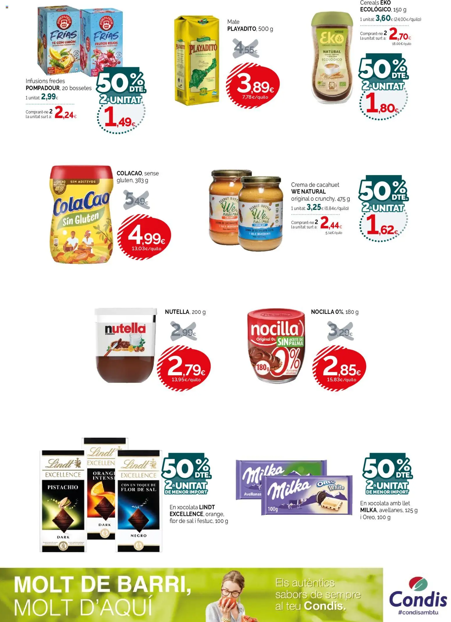 Condis folleto life │ válido desde el 19/08/2026 | Página: 11 | Productos: Aceite, Crema, Sal, Cacao
