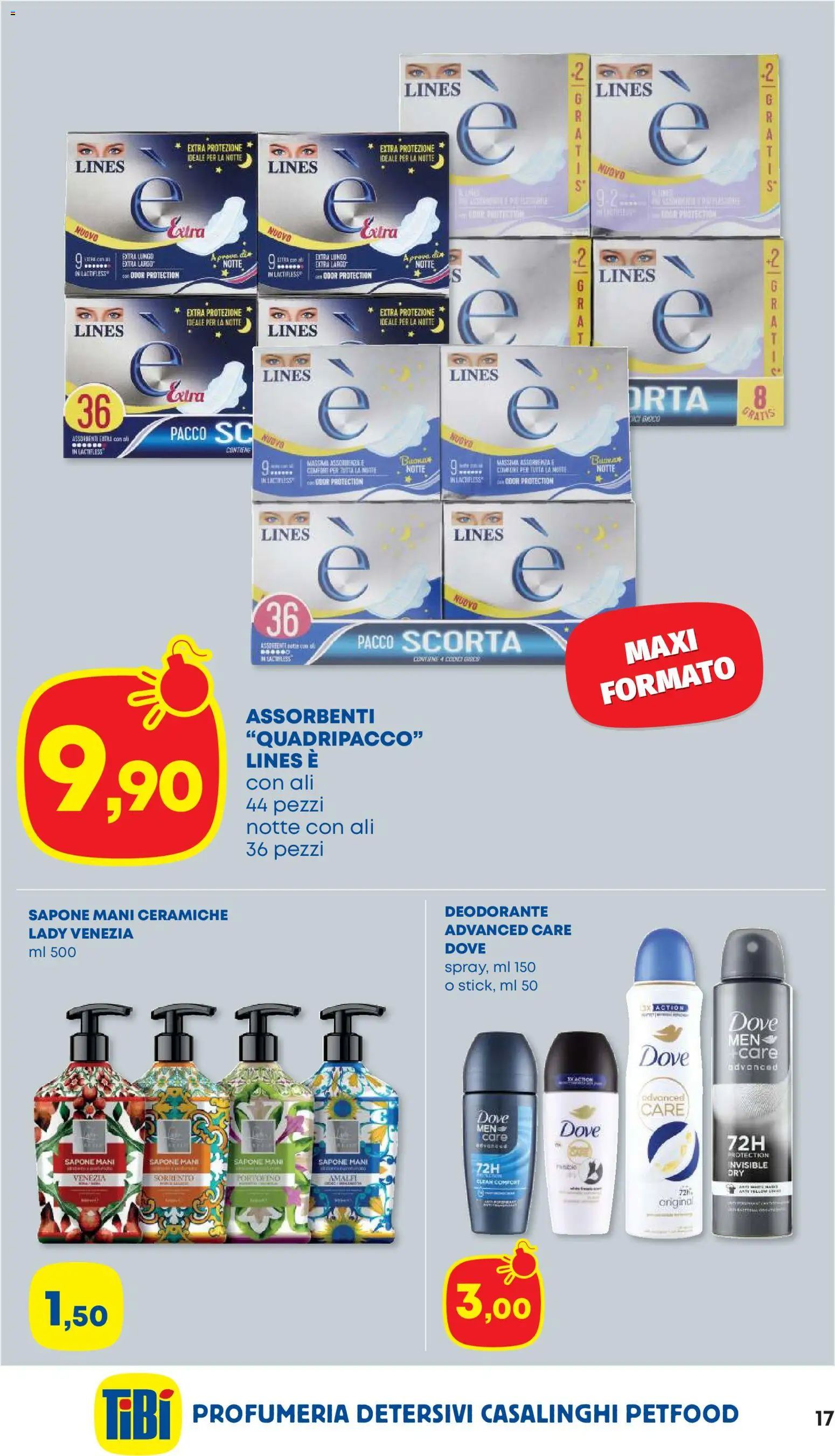 Volantino Panorama del 07.05.2026 | Pagina: 17 | Prodotti: Sapone, Deodorante