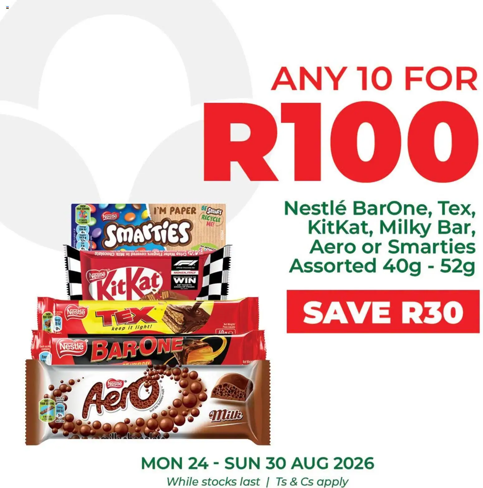 New Food Lover's Market catalogue – valid from 24/08/2026 | Page: 6 | Products: Milk, Light, Chocolate, Paper