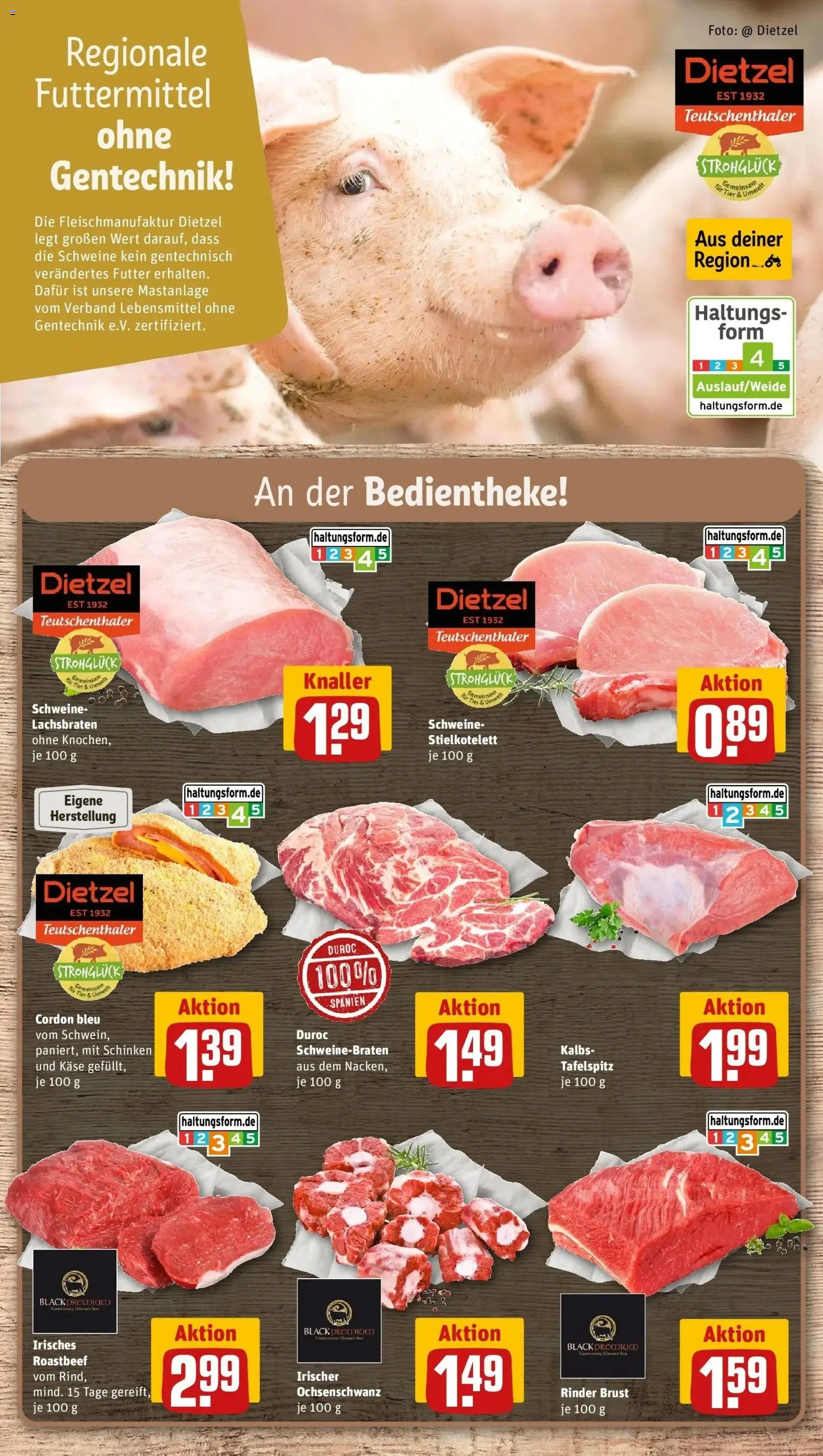 REWE Prospekt ab 05.10.2026 zum Blättern » Angebote | Seite: 10 | Produkte: Tafelspitz, Käse, Roastbeef, Schinken