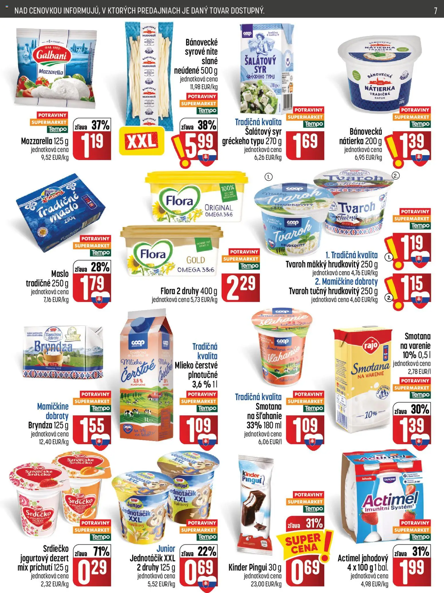 Nové COOP Jednota akcie – leták je platný od 08.10.2026 | Strana: 7