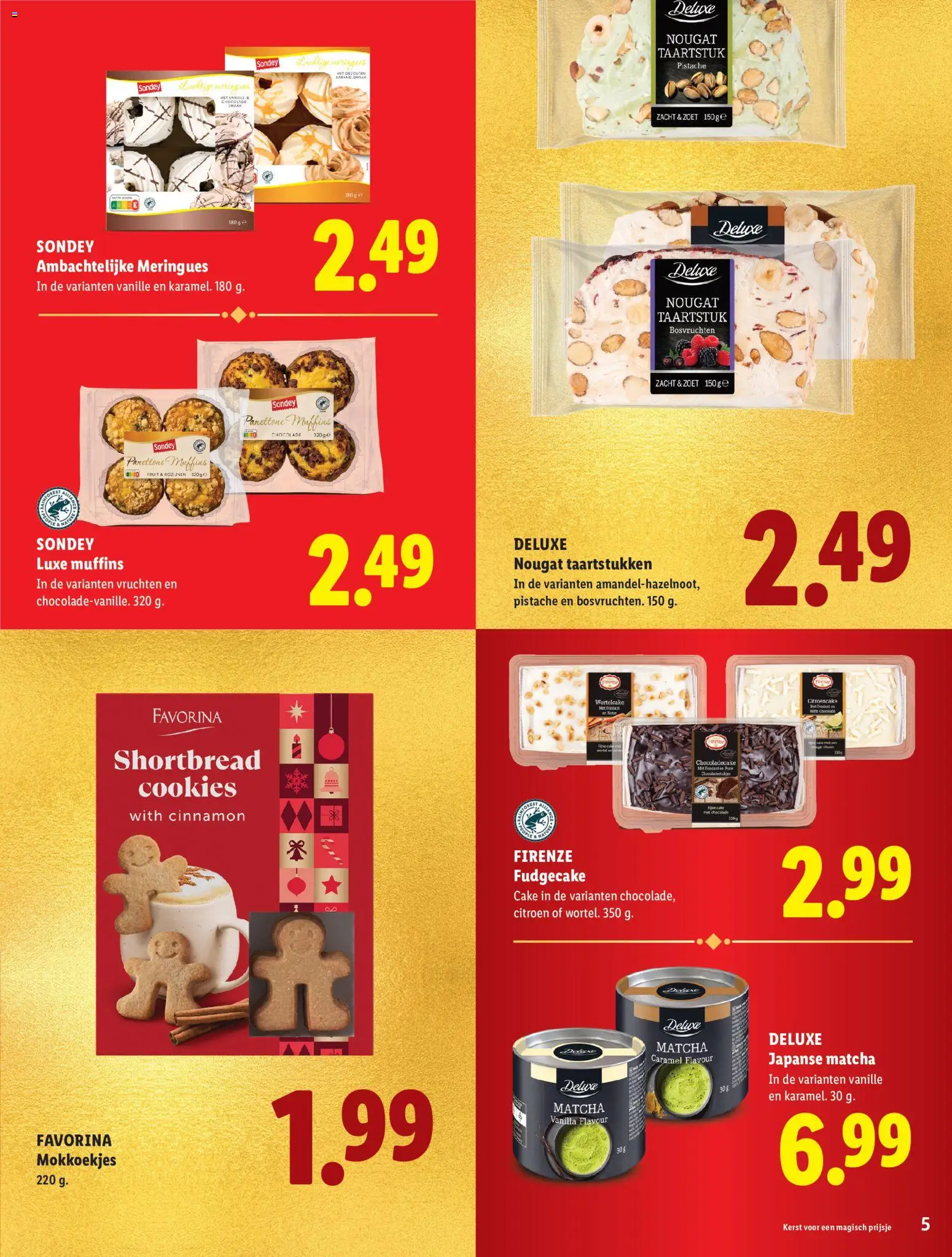 {H1} | Pagina: 5 | Producten: Chocolade, Rozijnen, Vanille, Bosvruchten