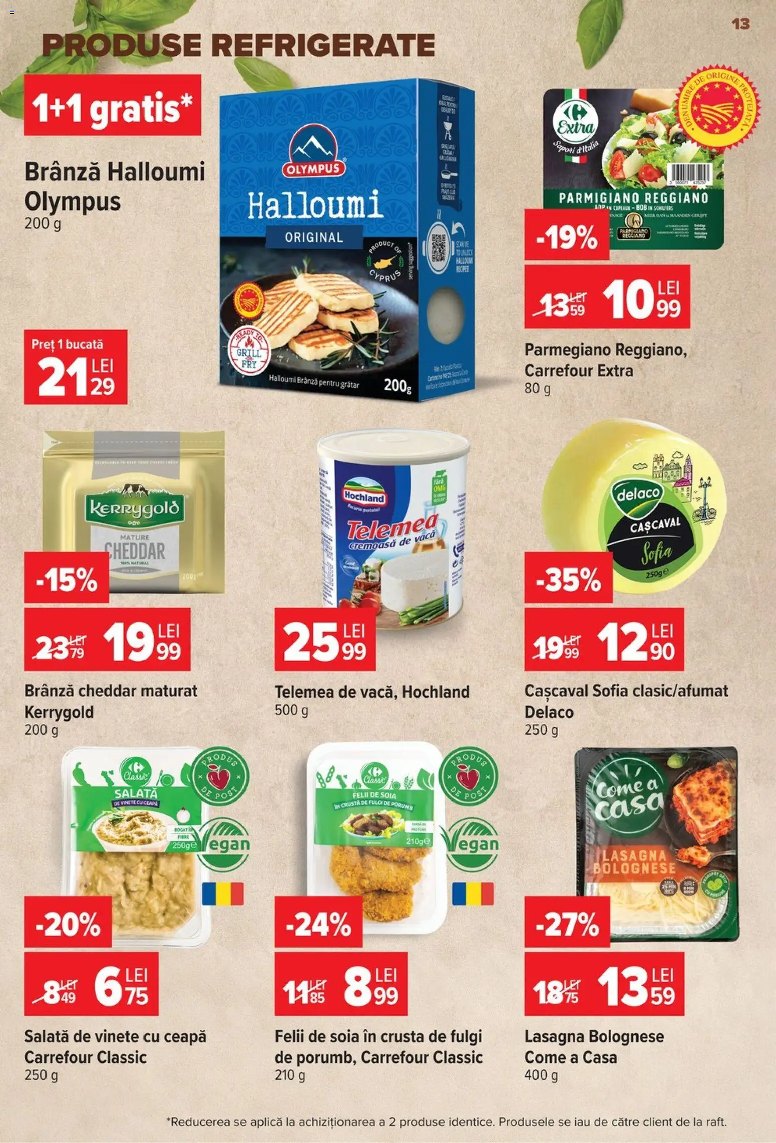 Noul catalog Carrefour – valabil de la 17.06.2026 | Pagină: 12 | Produse: Light Kedi Konservesi, Lasagna, Cașcaval, Porumb