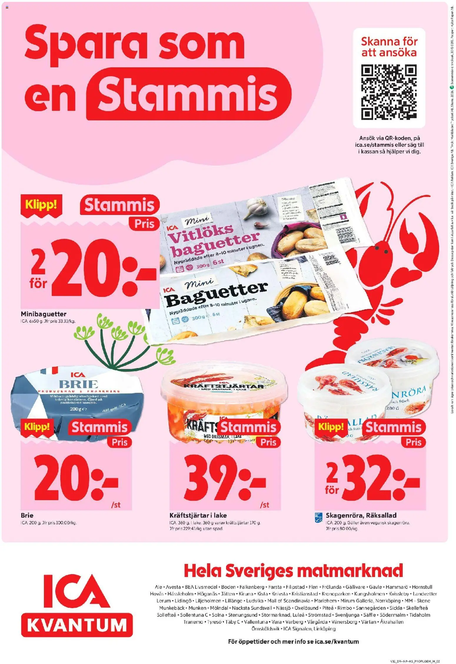 ICA Kvantum reklamblad aktuell från 03/08/2026 | Sida: 8