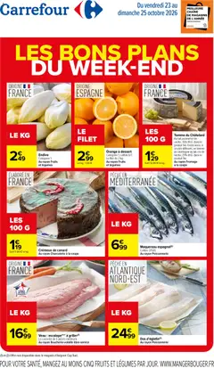 Carrefour - Prévisualisation de Carrefour les bons plans du week-end valide à partir de 23/10/2026