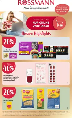 Rossmann Onlineprospekt ab 19.10.2026 gültig