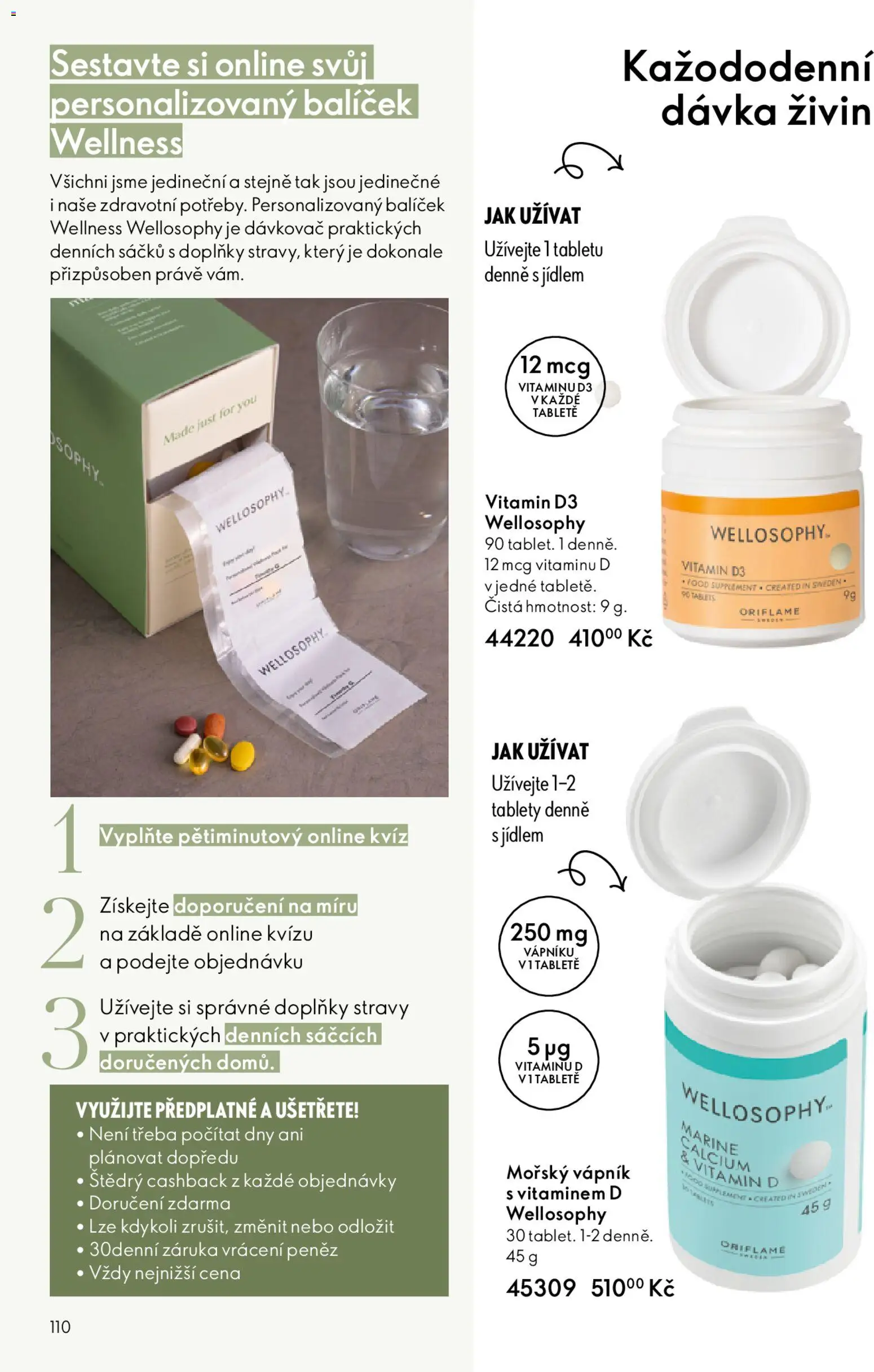 Oriflame katalog č. 06/2026 od 15.04.2026 | Strana: 110 | Produkty: Dávkovač, Vitamin D