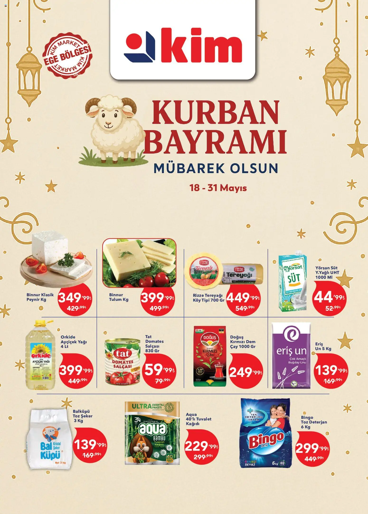 Kim Market Katalog - 18.05.2026 tarihinden itibaren geçerlidir | Sayfa: 1