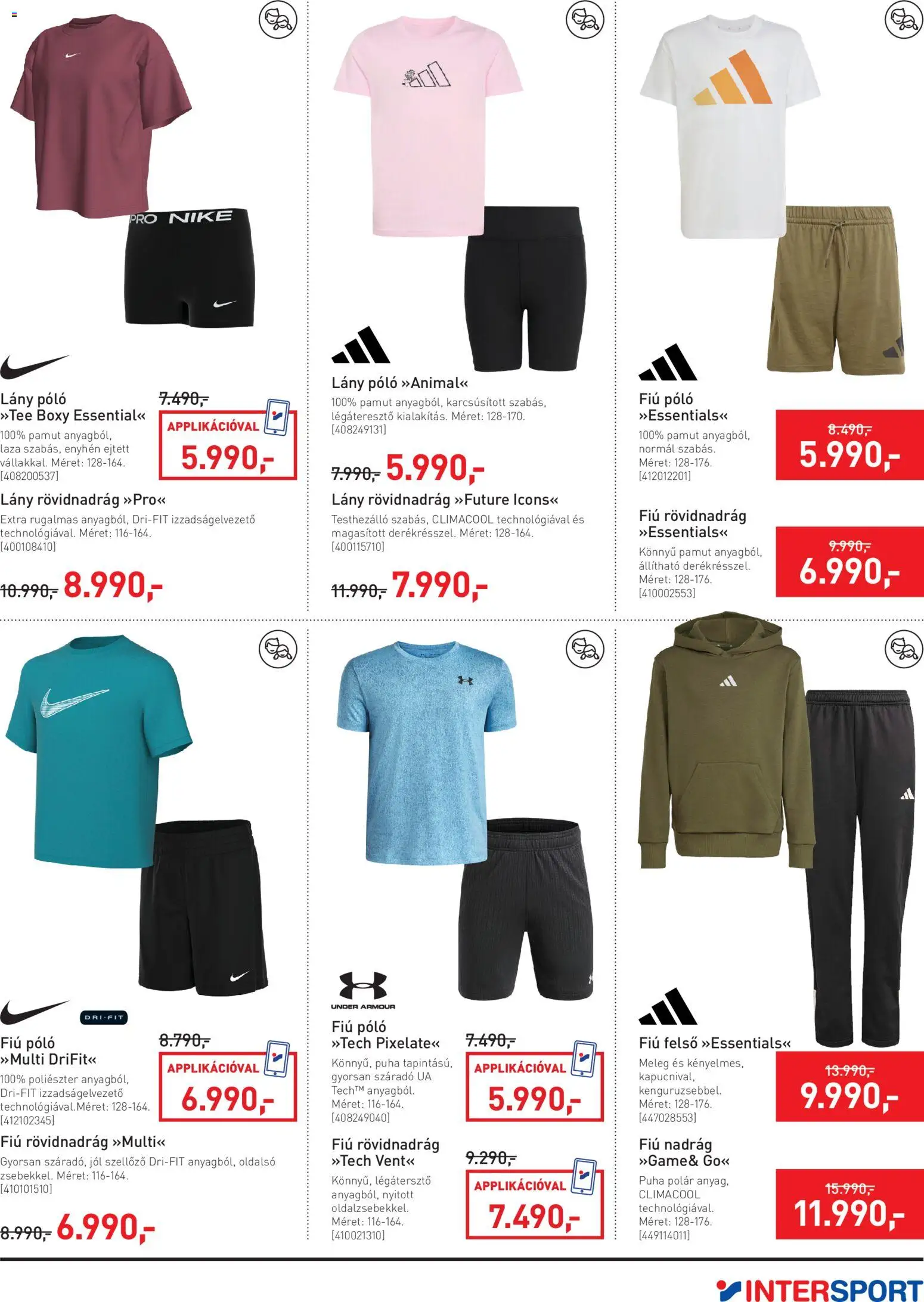 Intersport akciós ujság - amely érvényes a következő dátumtól: 2026.08.18. | Oldal: 3