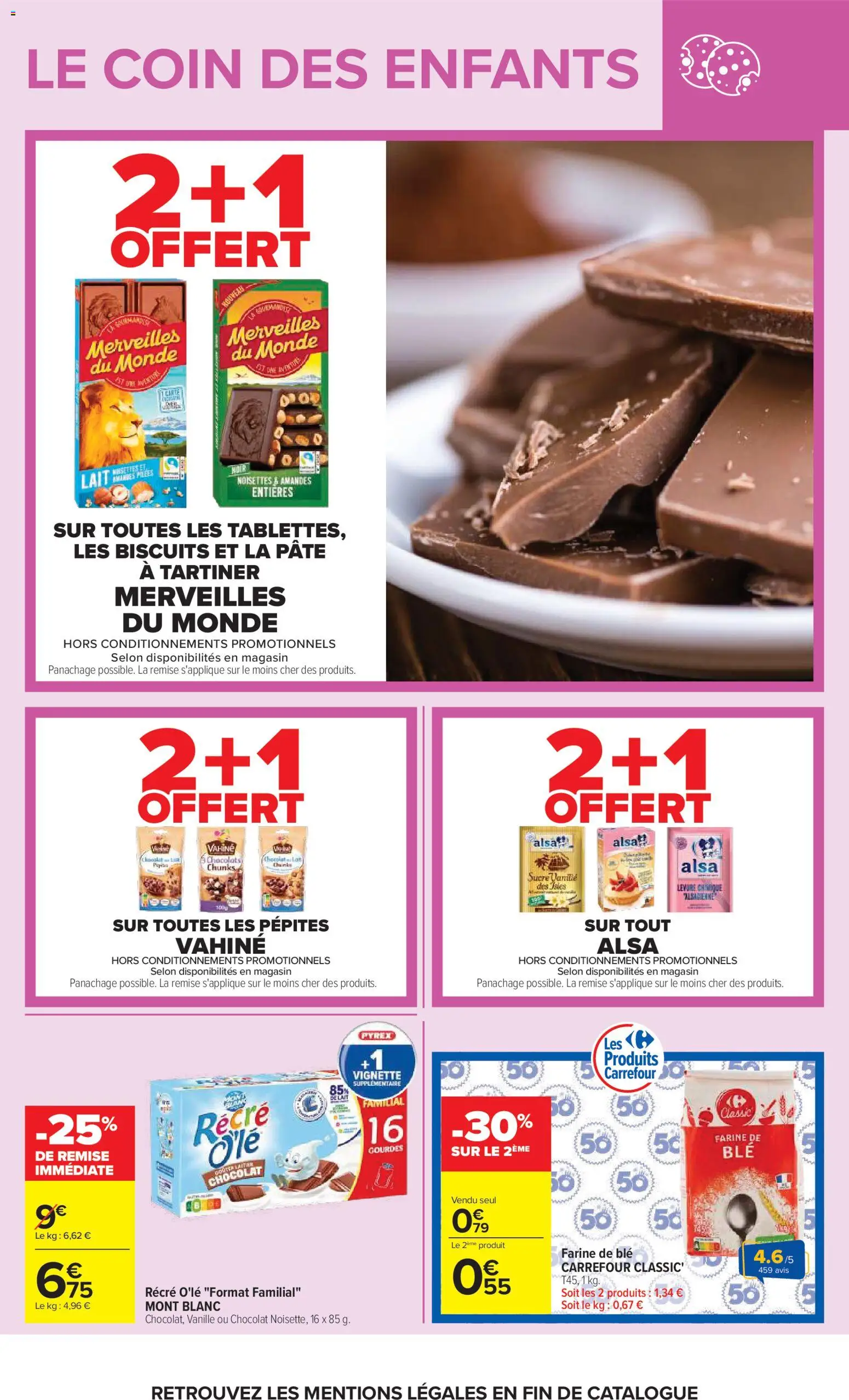 {H1} | Page: 8 | Produits: Sucre, Chocolat lait noisettes, Lait, Amandes