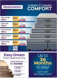 Sleepmasters specials catalogue – valid from 17/09/2026 | Page: 3