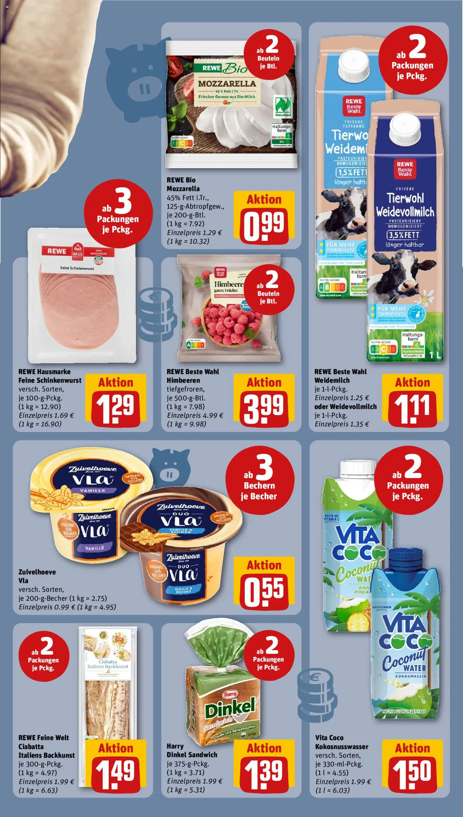 Rewe ihr Kaufpark Prospekt – gültig ab 01.06.2026 | Seite: 17 | Produkte: Himbeeren, Mozzarella, Himbeere