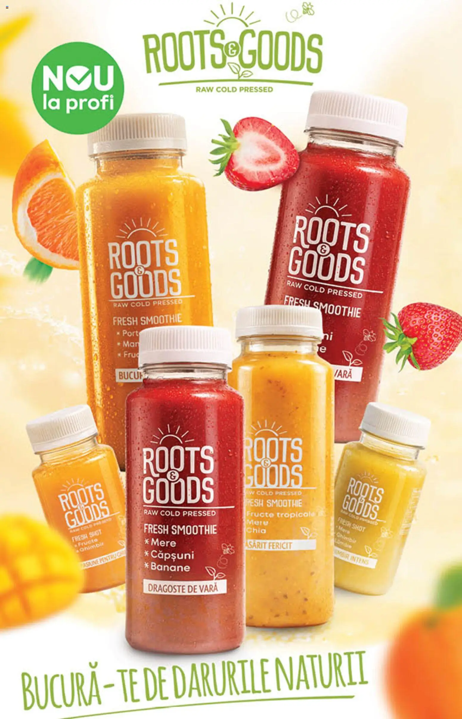 Noul catalog Profi – valabil de la 06.08.2026 | Pagină: 13 | Produse: Mere, Banane, Căpșuni, Smoothie