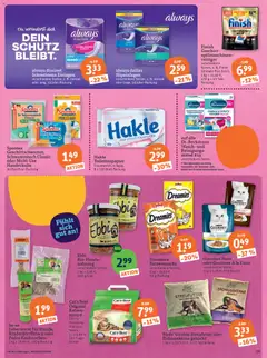 Tegut Prospekt ab 28.09.2026 gültig | Seite: 21 | Produkte: Finish, Handschuhe, Toilettenpapier