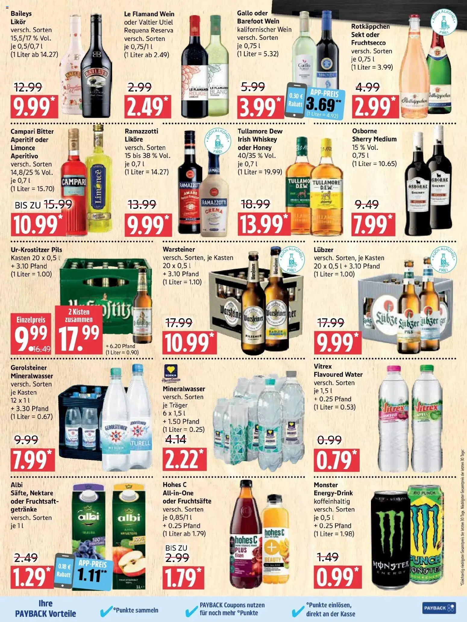 Marktkauf Prospekt Prenzlau (ab 28.09.2026) » Angebote online | Seite: 7 | Produkte: Osborne, Rouge, Warsteiner, Hohes c