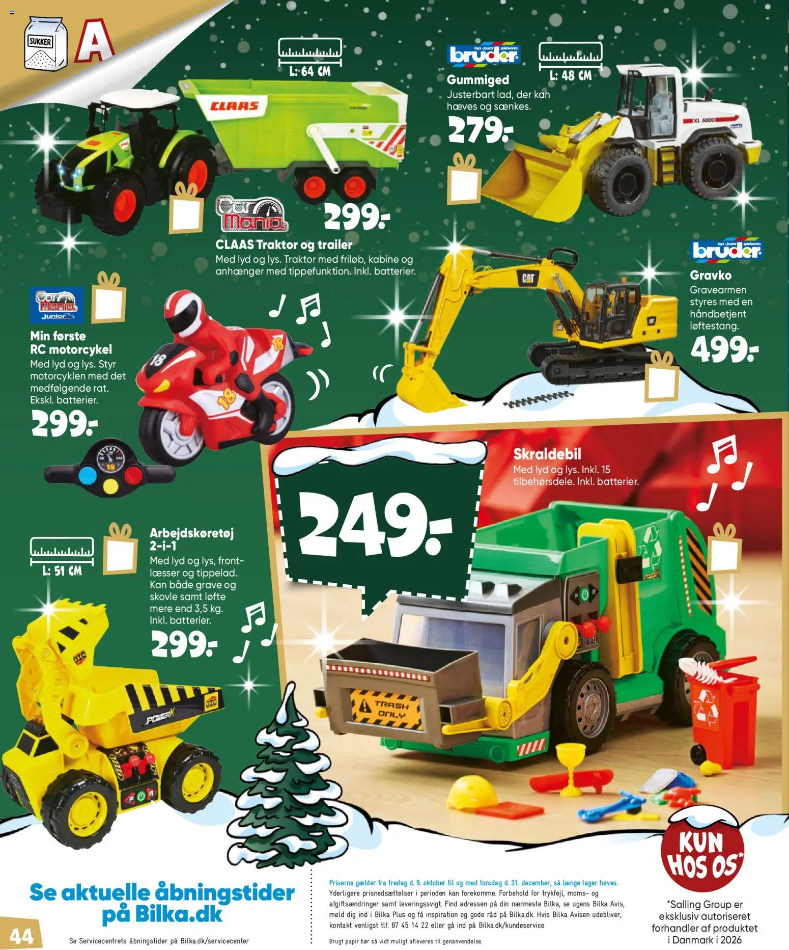 Bilka tilbudsavis – gyldig fra 09/10/2026 | Side: 44 | Produkter: Sukker, Lyd