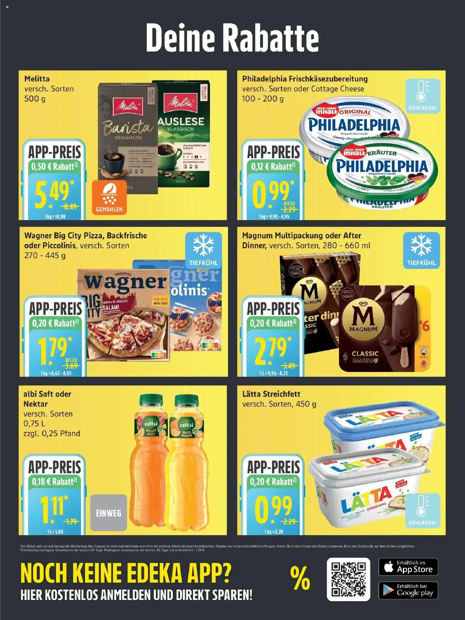 Edeka Prospekt Hamburg (ab 10.08.2026) » Angebote Online | Seite: 2 | Produkte: Melitta, Philadelphia, Lätta, Salami