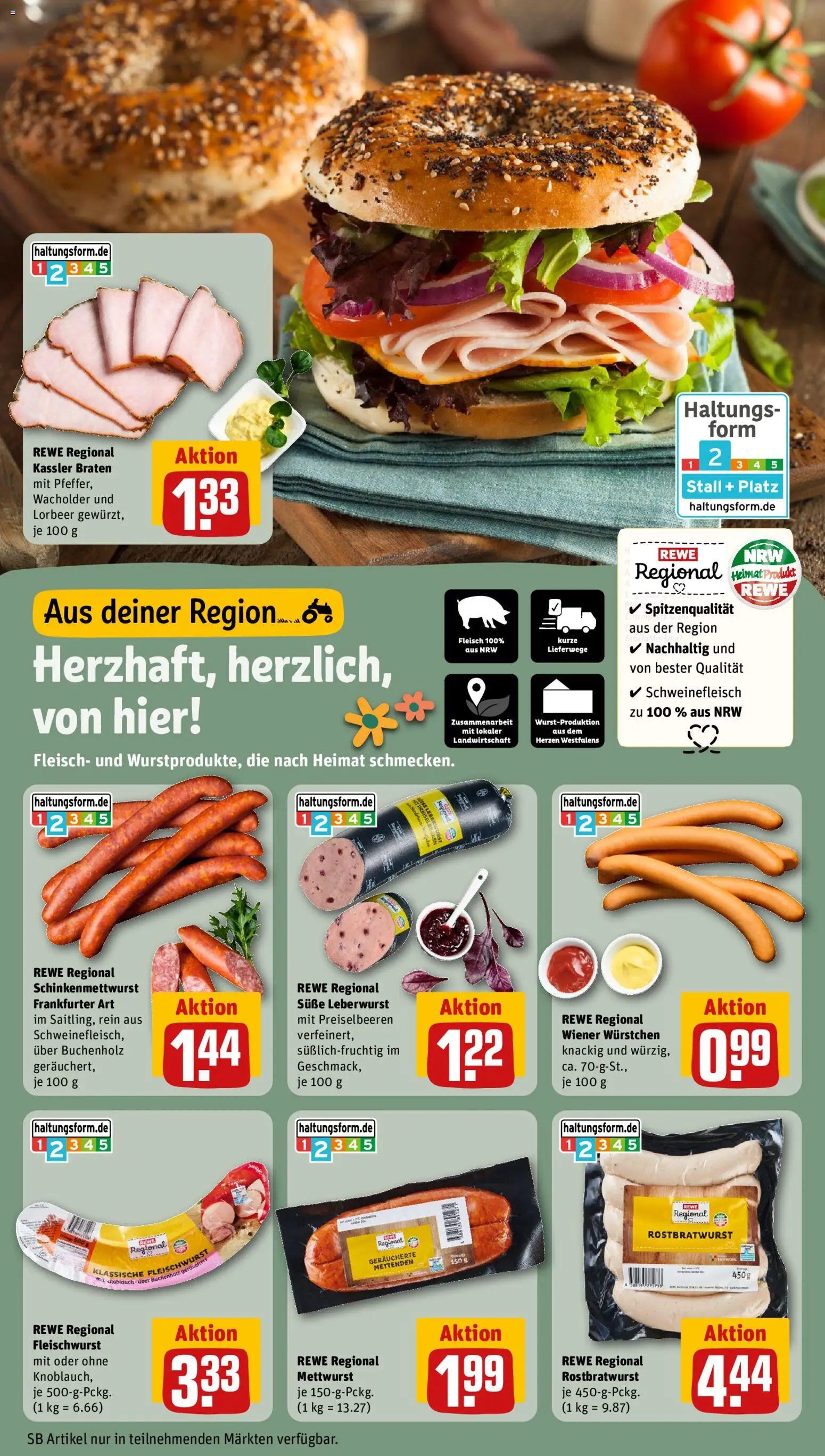 Rewe ihr Kaufpark Prospekt – gültig ab 29.06.2026 | Seite: 11 | Produkte: Wiener wurstchen, Knoblauch, Schweinefleisch, Fleisch