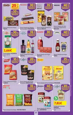 Pré-visualização Auchan folheto válido de 09/07/2026 | Página: 37 | Produtos: Batata, Sal, Nestlé, Café