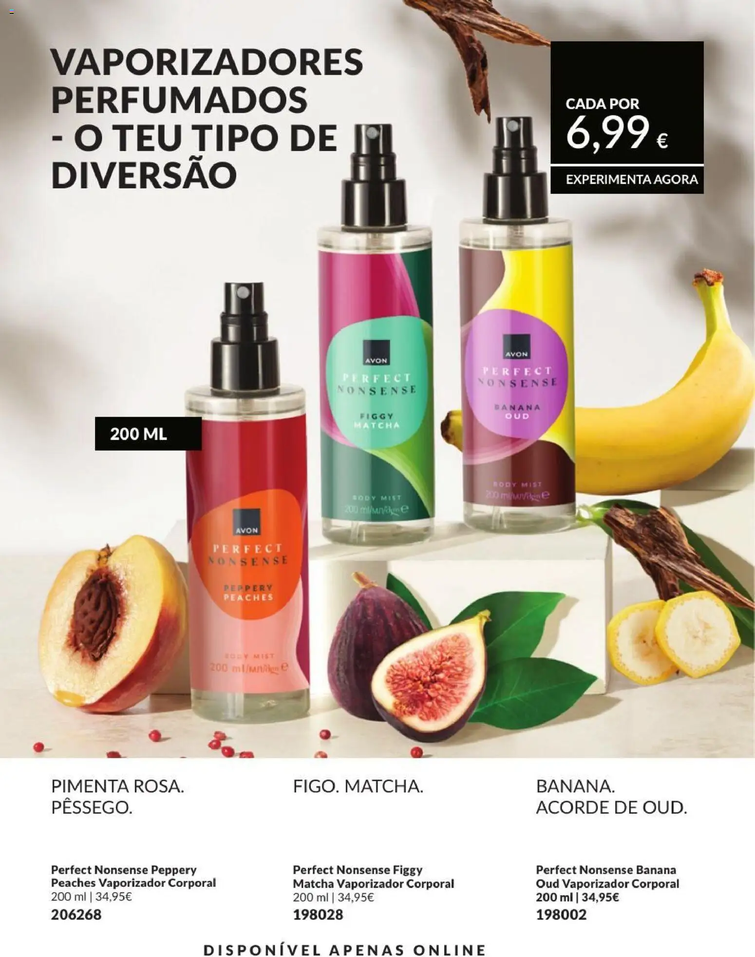 Catálogo Avon Campanha 9 │ válido de 01/09/2026 | Página: 200 | Produtos: Banana, Pimenta, Matcha