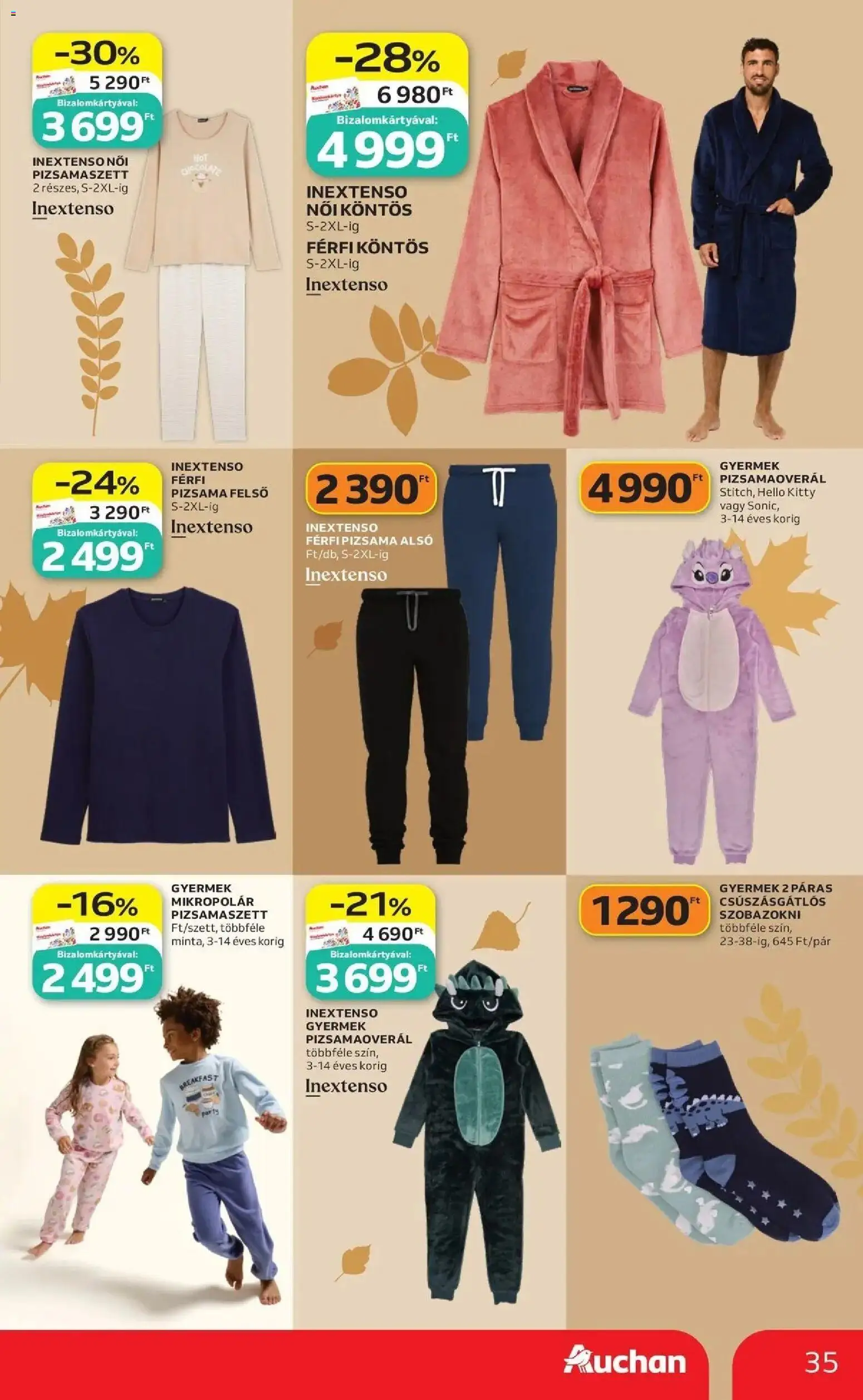 Auchan akciós újság - 2026.10.29. -tól/töl > akció, lapozható szórólap 🛍️ | Oldal: 35