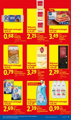 CHEF SELECT Lasagne bolognese, 1 kg - Voorbeeld van een folder van Lidl, geldig van 08.06.2026 | Pagina: 3 | Producten: Lasagne, Wc, Toilet, Citroen