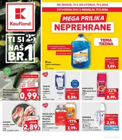 Kaufland - Kaufland katalog do 19.05.2026 - Pregled kataloga iz trgovine Kaufland, vrijedi od 12.05.2026