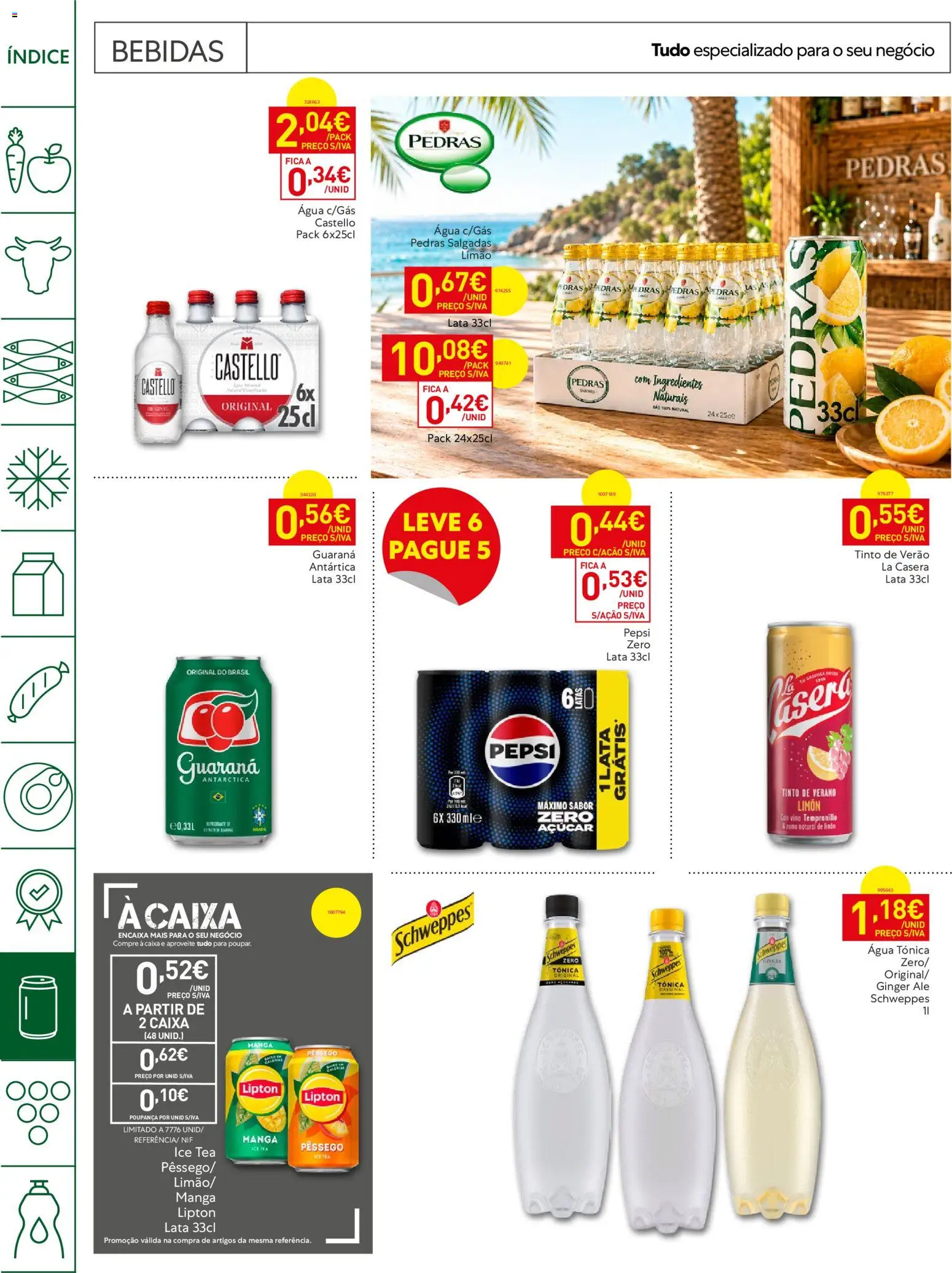 Recheio Horeca │ válido de 30/06/2026 | Página: 20 | Produtos: Agua, Caixa