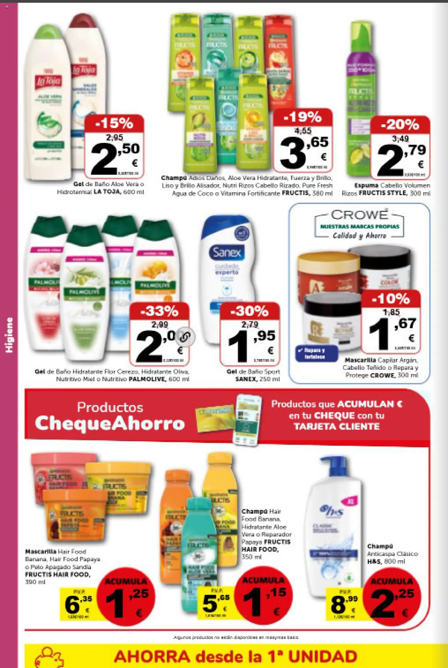 Masymas folleto │ válido desde el 18/09/2026 | Página: 16 | Productos: Gel de baño, Espuma, Aloe Vera, Baño