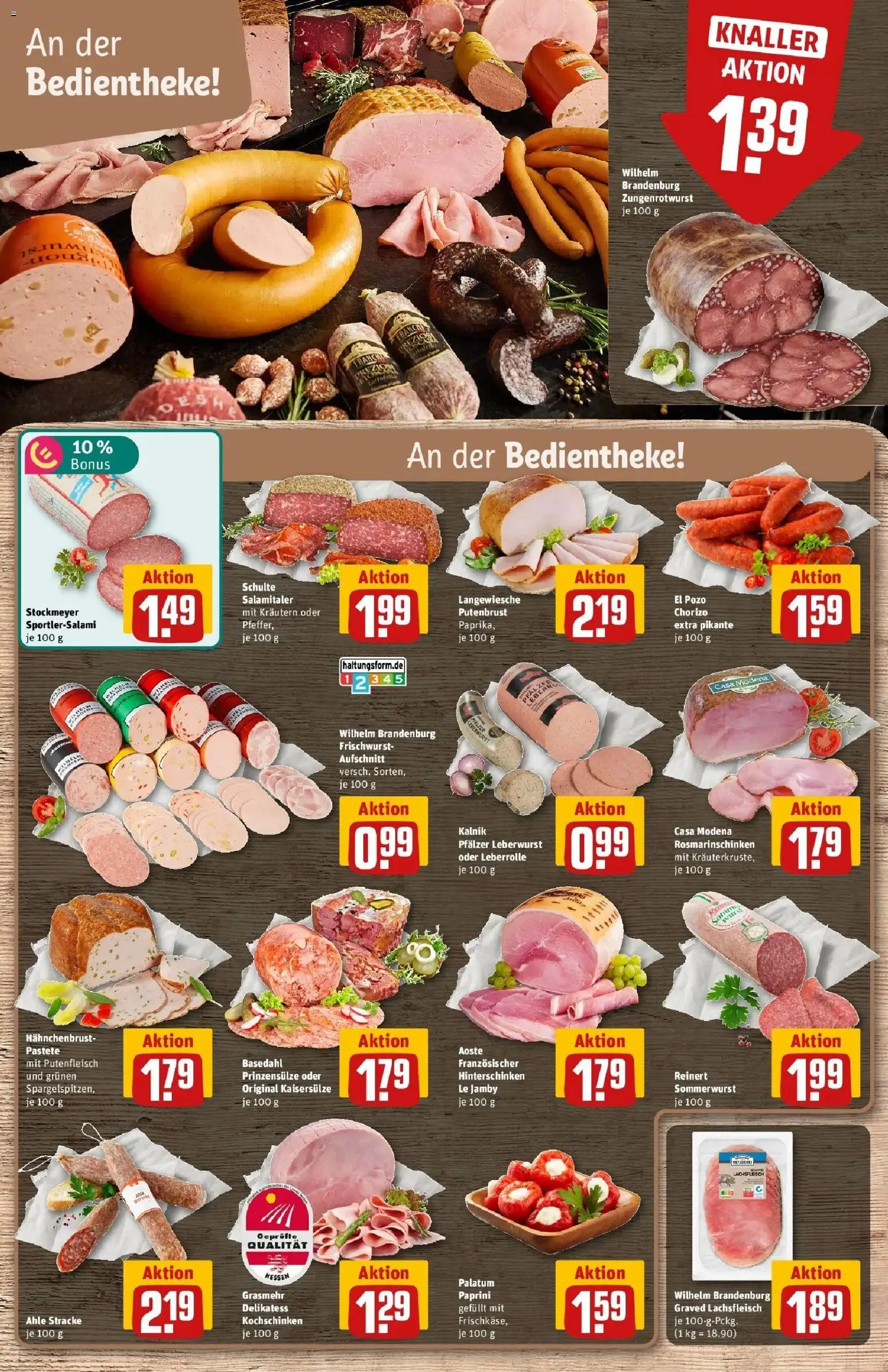 REWE Prospekt ab 07.09.2026 zum Blättern » Angebote | Seite: 10 | Produkte: Putenbrust, Hahnchenbrust