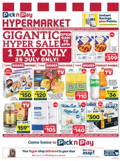 Pick n Pay specials catalogue – valid from 25/07/2026