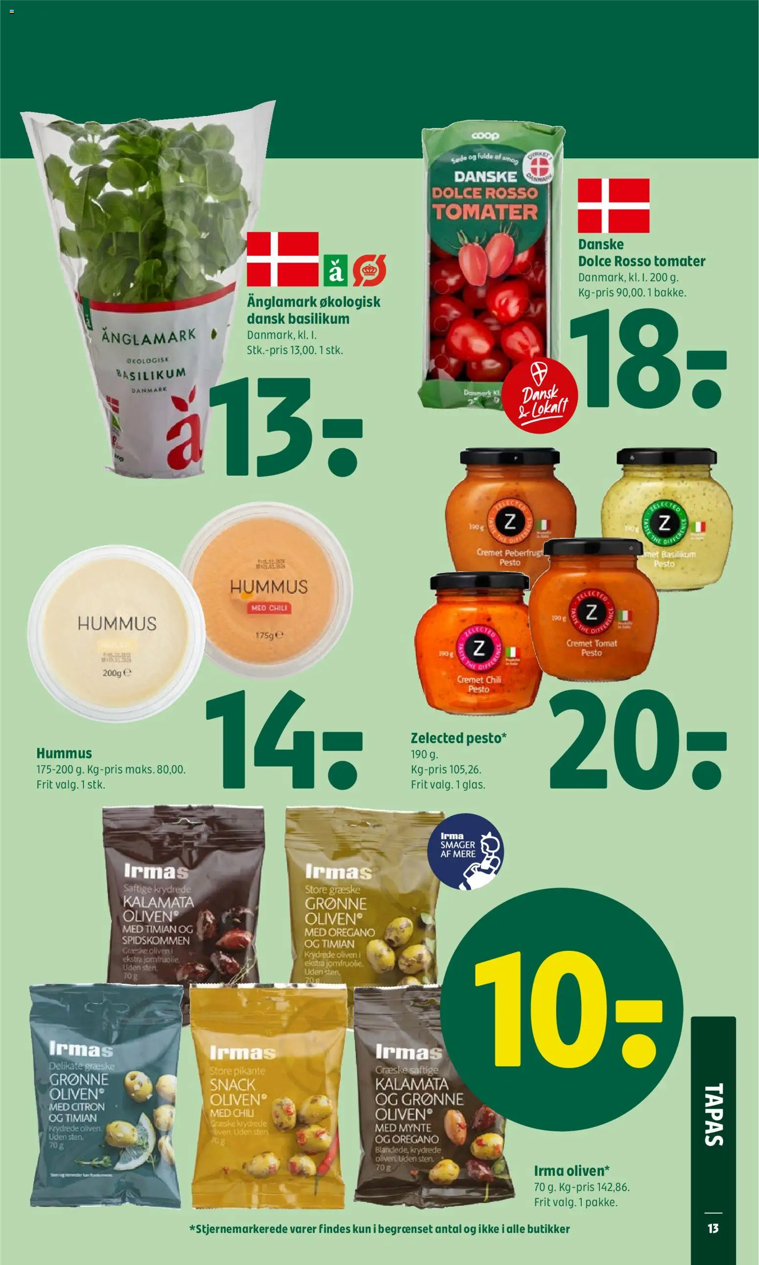 Coop 365 tilbudsavis – gyldig fra 07.05.2026 | Side: 15 | Produkter: Tomater, Oregano, Timian, Basilikum