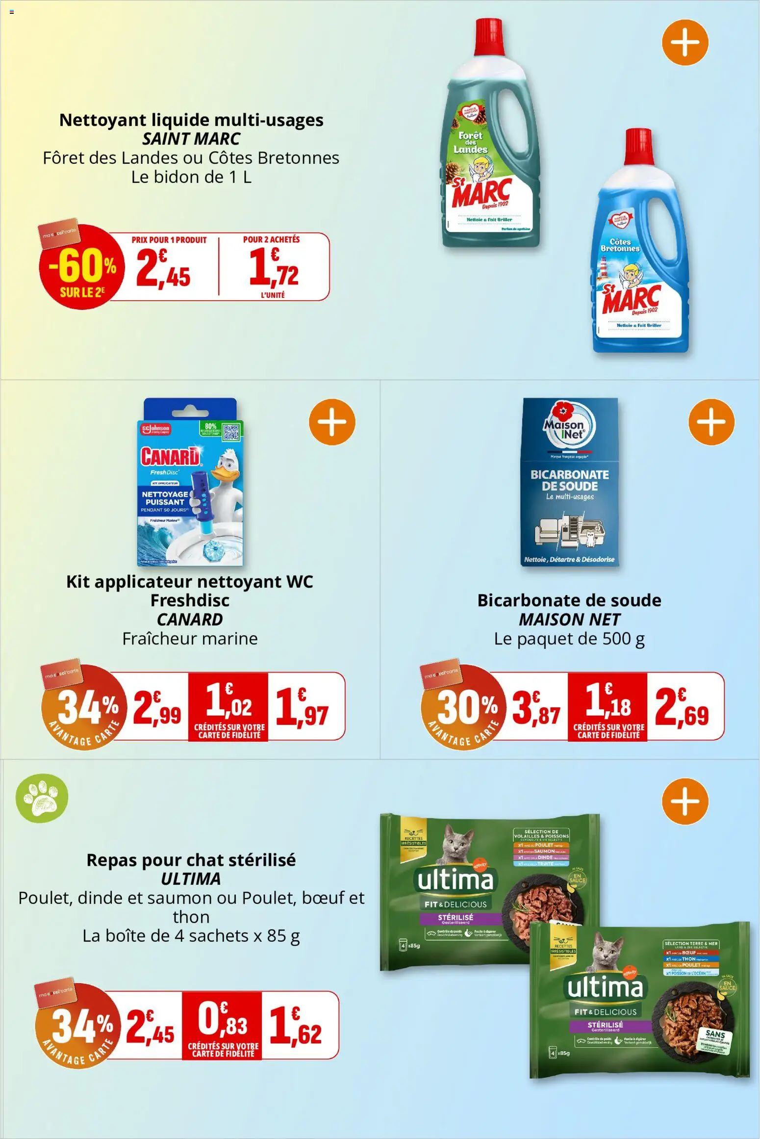 {H1} | Page: 41 | Produits: Thon, Bicarbonate de soude, Poisson, Saumon