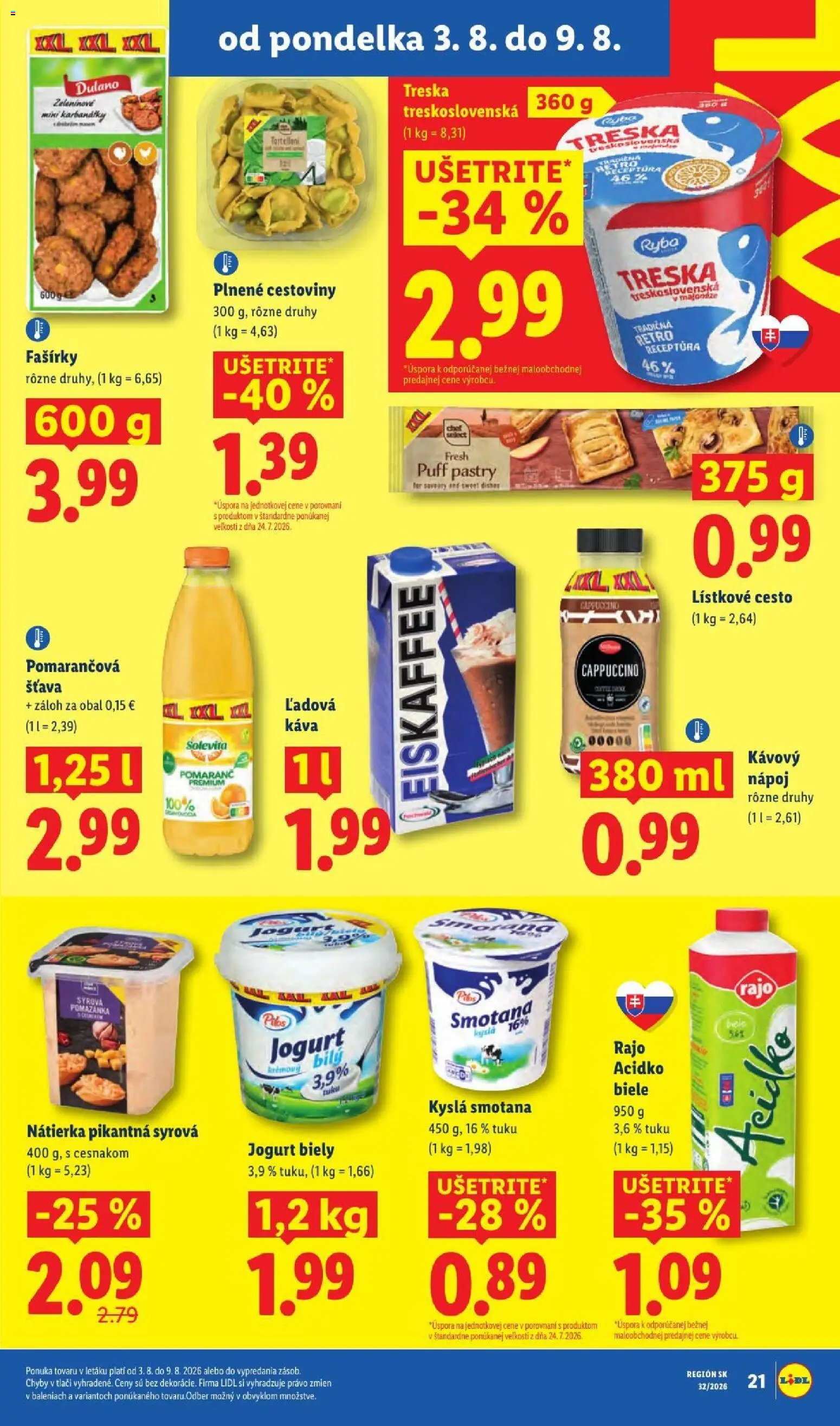 Nové Lidl akcie – leták je platný od 03.08.2026 | Strana: 29