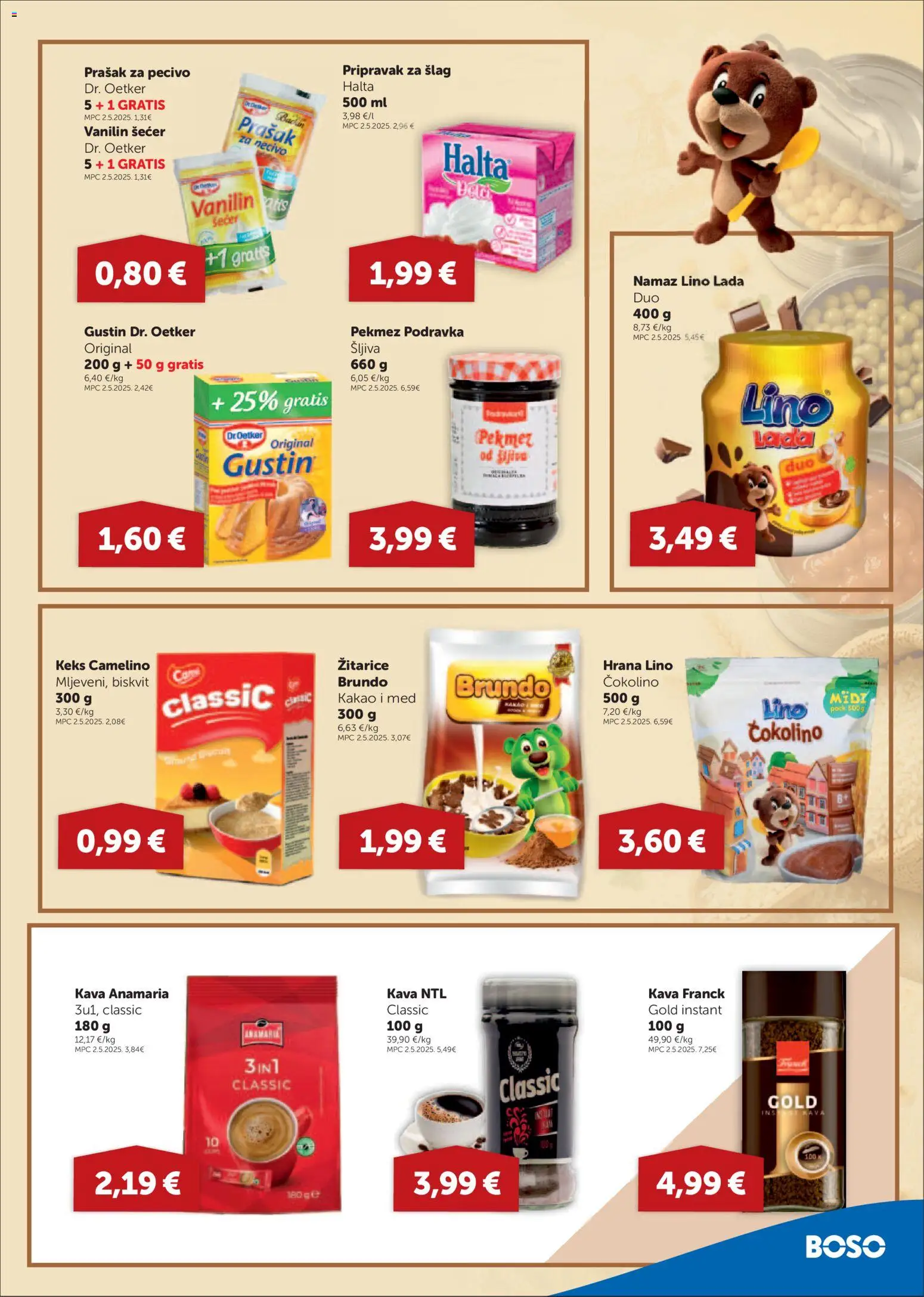 Boso katalog | vrijedi od 10.09.2026 | Stranica: 7 | Proizvodi: Prašak za pecivo, Šljiva, Šećer, Biskvit