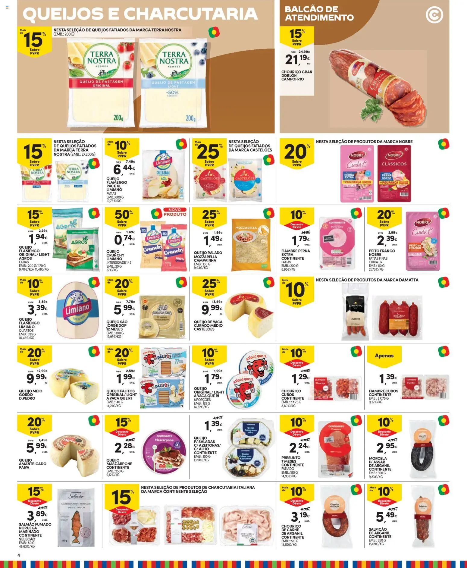 Continente Madeira │ válido de 07/07/2026 | Página: 6 | Produtos: Frango, Campainha, Queijo, Mascarpone